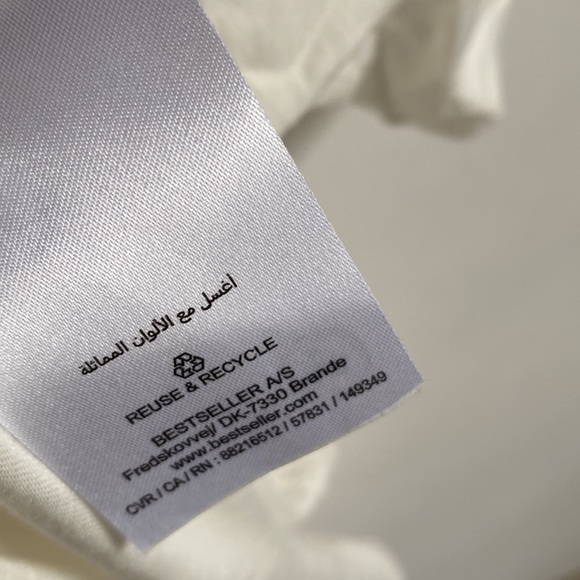 AWARE by Vero Moda White Tee, Size XS, NWT - Picture 11 of 13